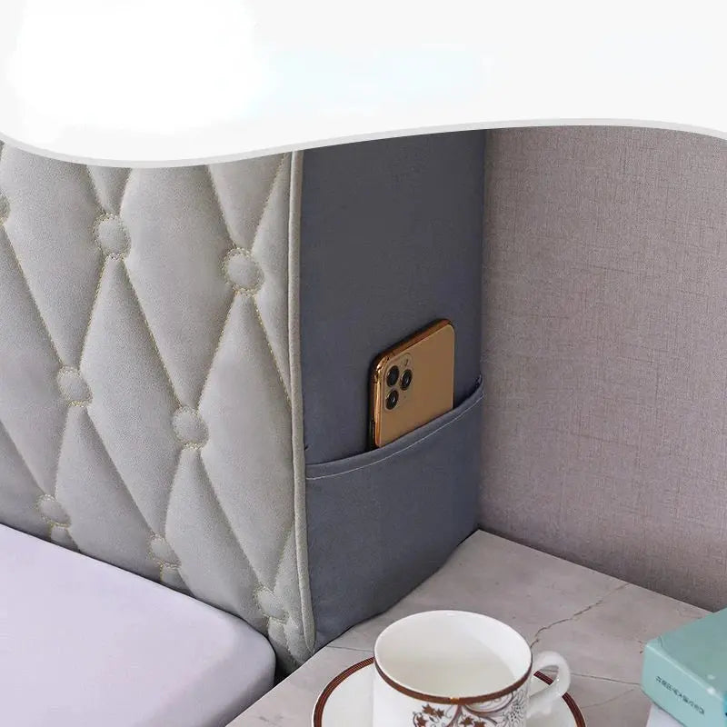 Housse Tête de Lit Douce Polyester QUILINO Housse de France