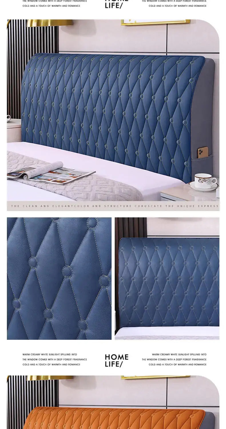 Housse Tête de Lit Douce Polyester QUILINO Housse de France