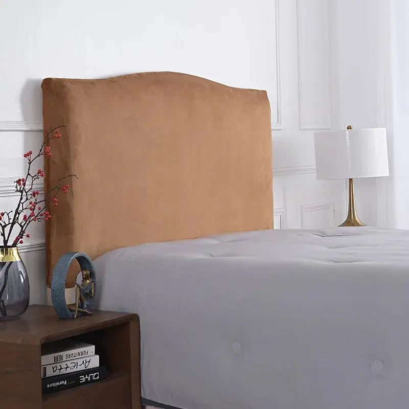 Housse Tête de Lit Velours Élastique VELUNA Housse de France
