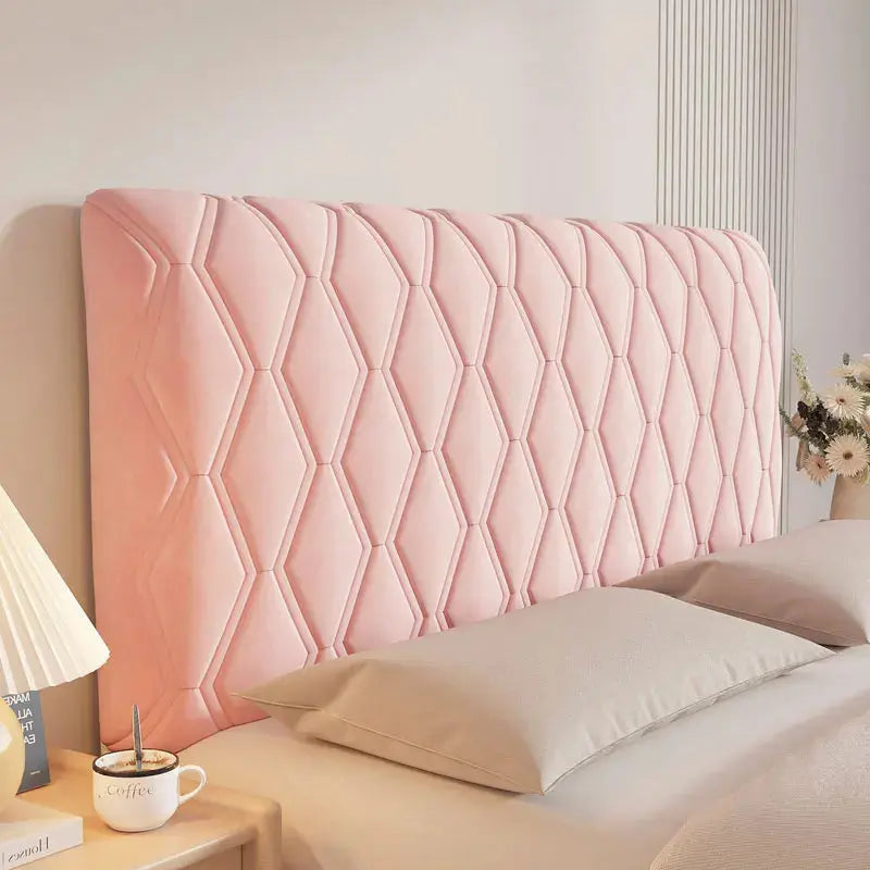 Housse Tête de Lit Velours Luxo Housse de France