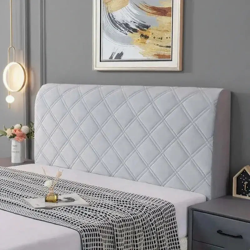 Housse Tête de Lit Velours Matelassé VELUNA Housse de France