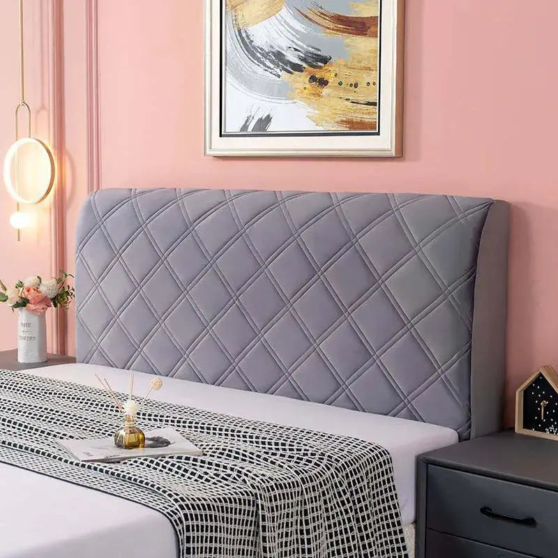 Housse Tête de Lit Velours Matelassé VELUNA Housse de France