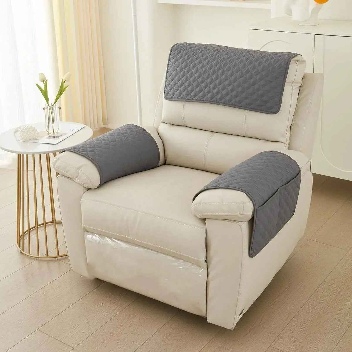 Housse accoudoir fauteuil extensible Housse de France