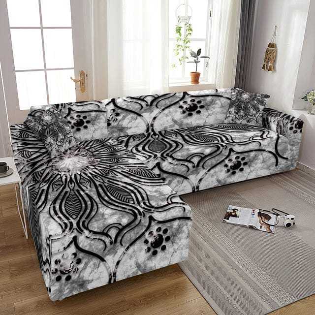 Housse canapé d'angle MIELDOR Housse De France