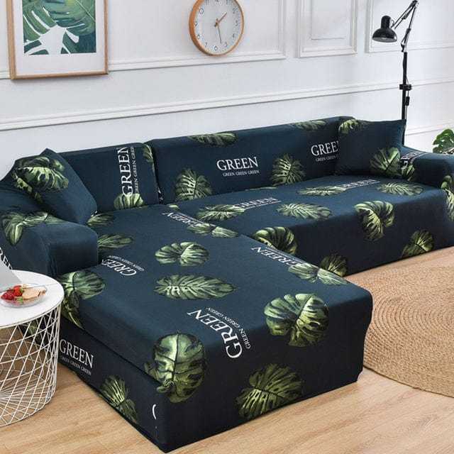 Housse canapé d'angle NEOONA, couverture intégrale pour mobilier Housse De France