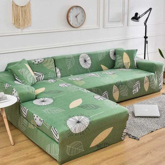 Housse canapé d'angle NEOONA, couverture intégrale pour mobilier Housse De France