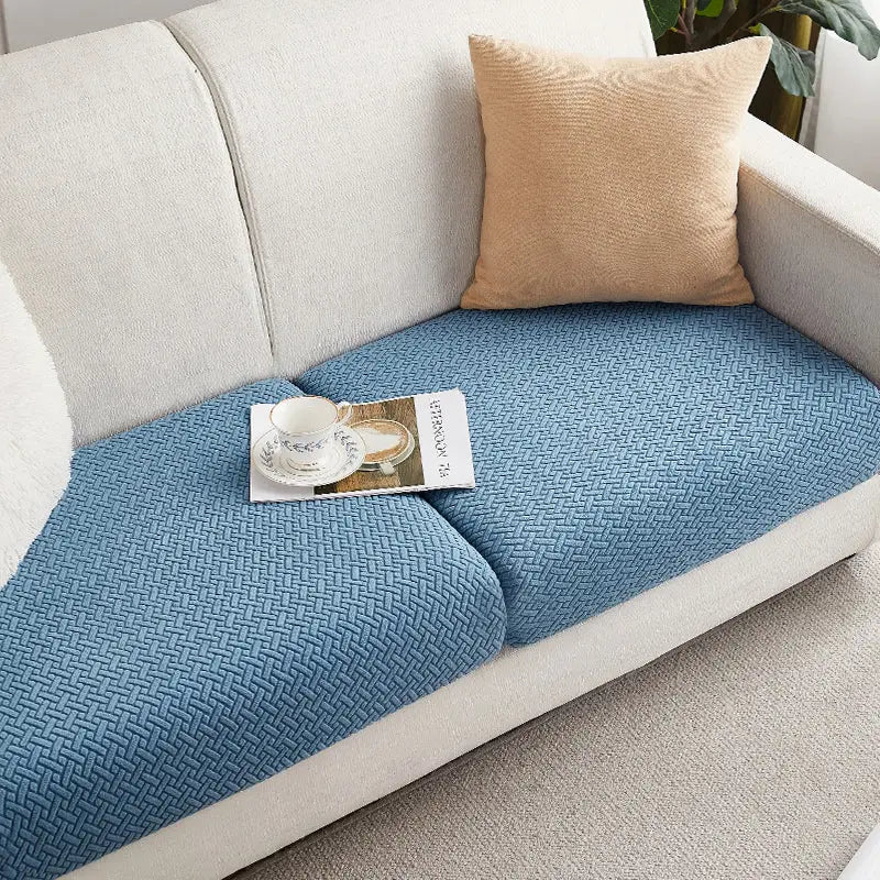 Housse Assise Canapé Extensible BRIVINE Blue-S