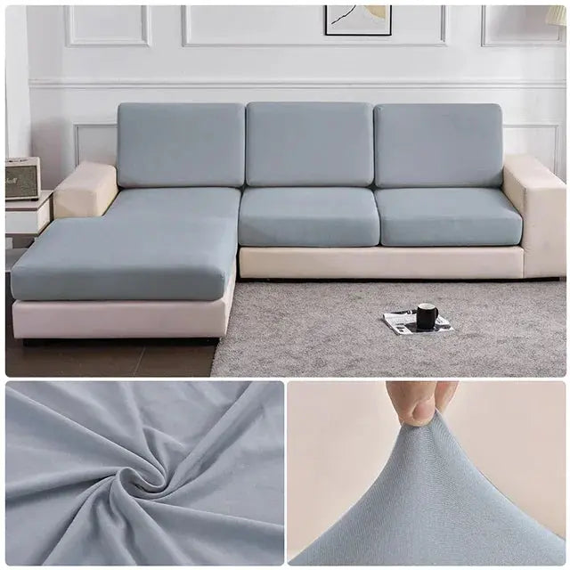 Housse d'assise canapé Indigo Housse de France