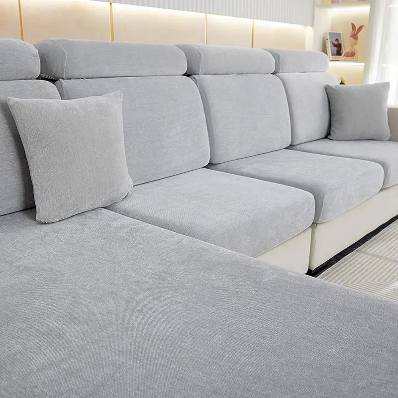 Housse Assise Minimaliste CHENIX Light Gray-Big Three