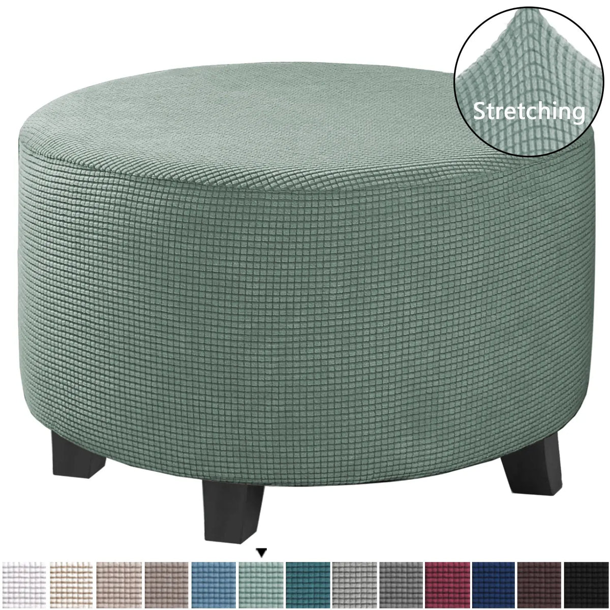 Housse de Banquette Élastique KAVO gray green-large