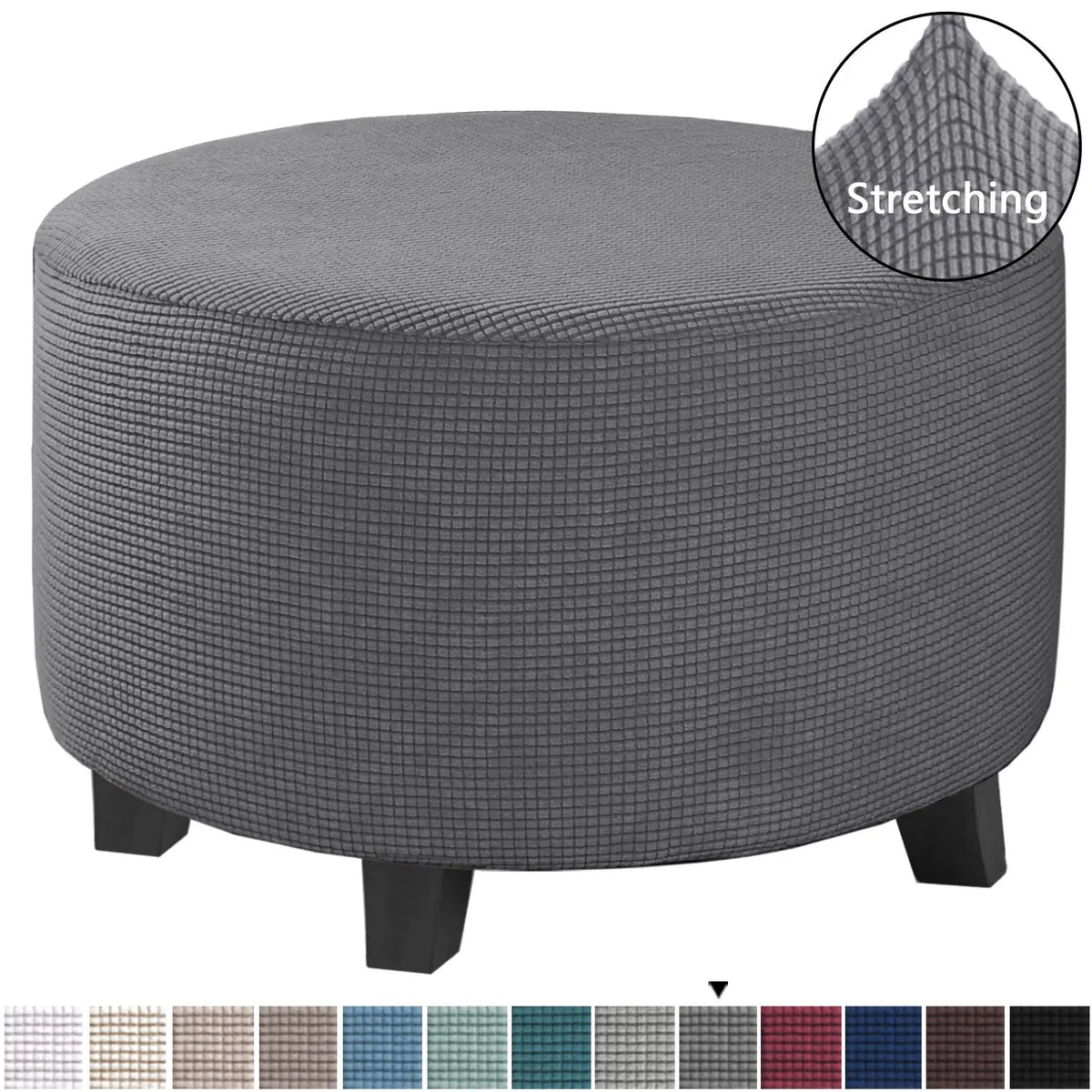 Housse de Banquette Élastique KAVO Grey-large