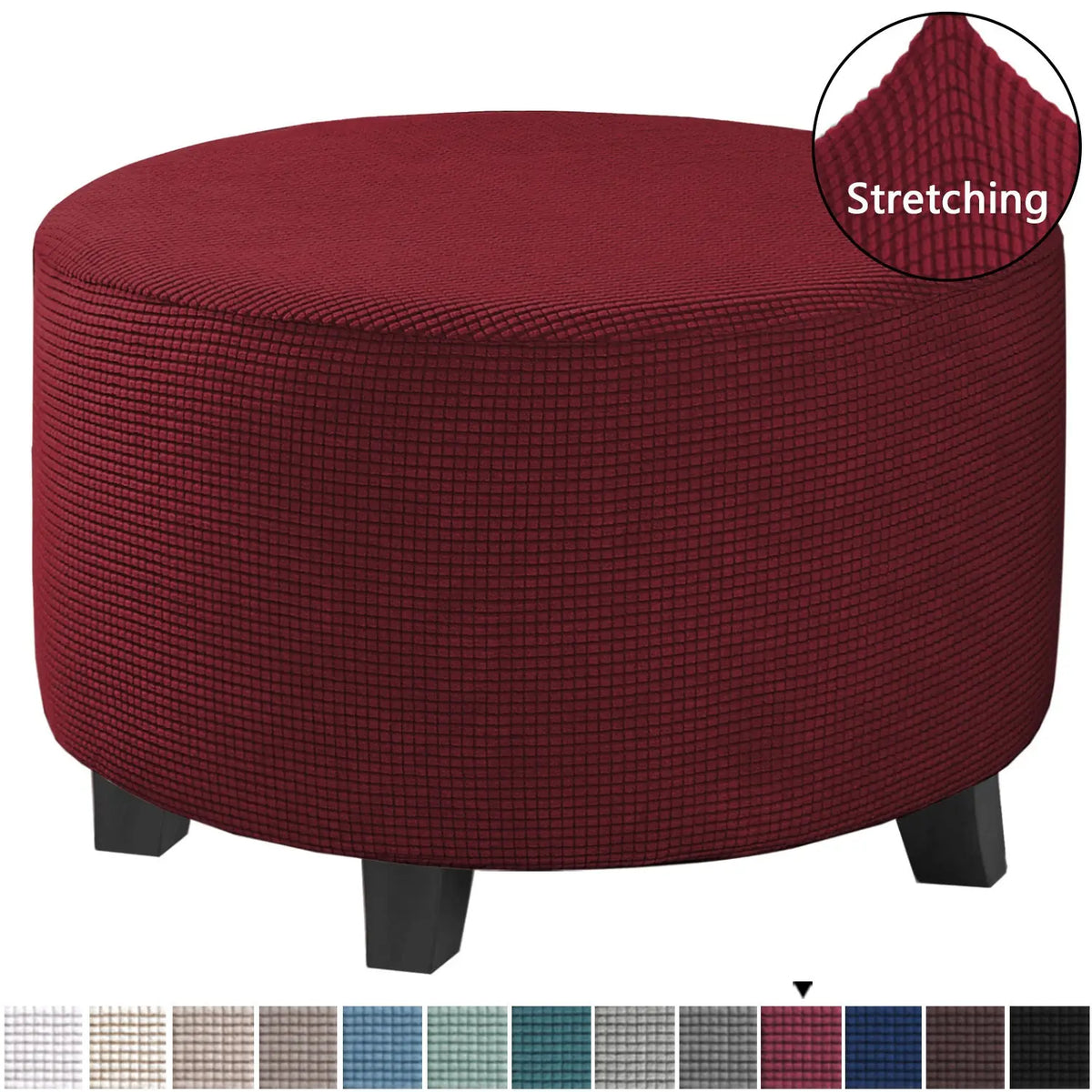 Housse de Banquette Élastique KAVO Red-Medium