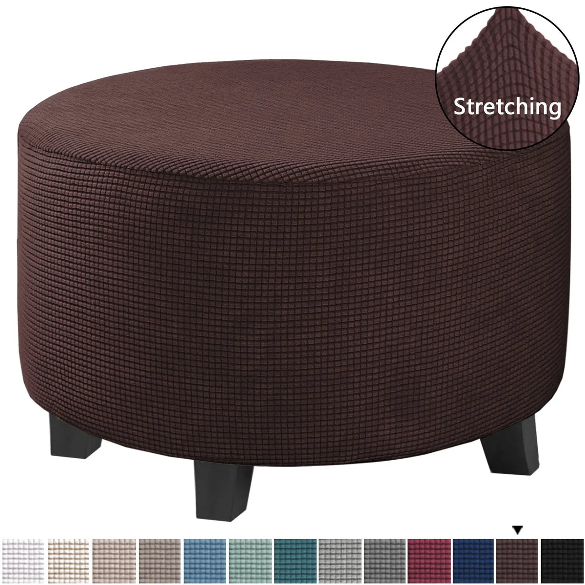 Housse de Banquette Élastique KAVO Brown-Small