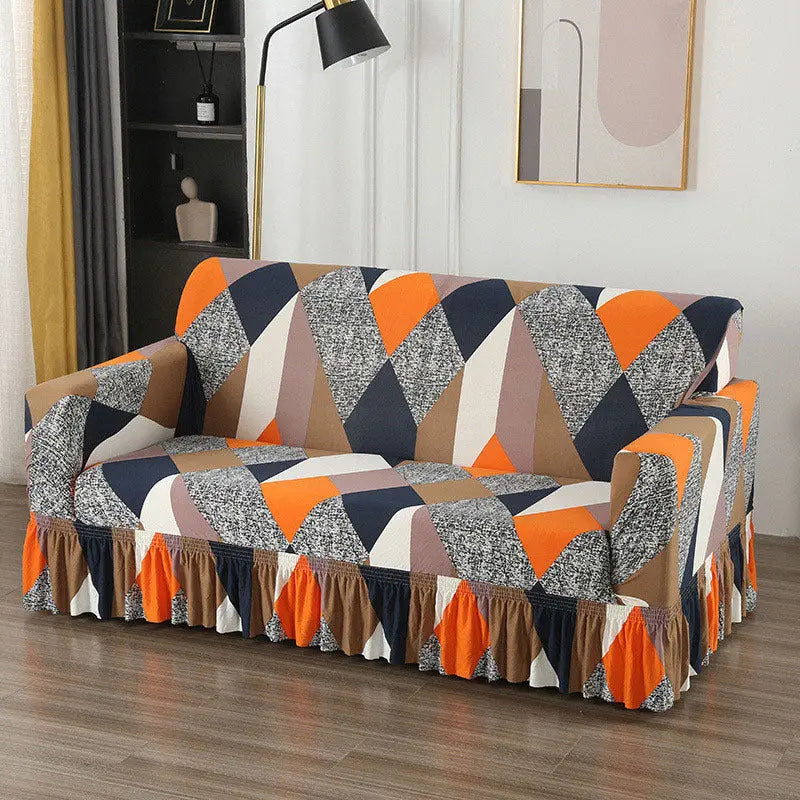 Housse de Canapé Universelle QUOVA Rubik's Cube-Double Size 145 185cm