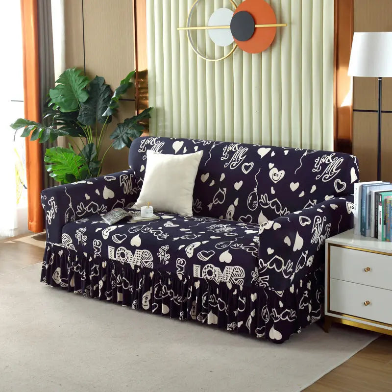 Housse de Canapé Universelle QUOVA Eternal Love-Double Size 145 185cm