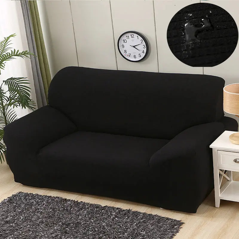 Housse de Canapé Imperméable SOFITA Black-Individual