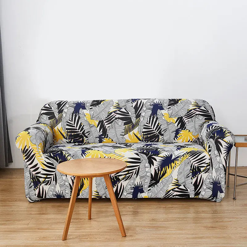 Housse de Canapé Imprimée ELASTIK Jungle-Double Sofa