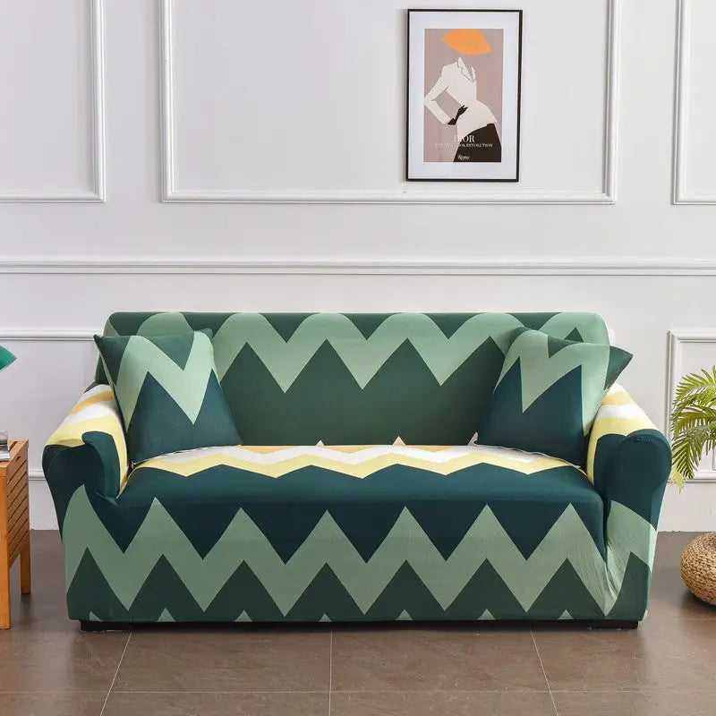Housse de Canapé Imprimée SILOTEX Nordic Stripes-Three
