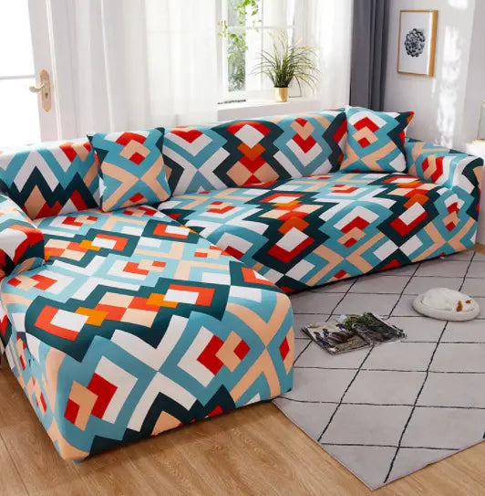 Housse de Canapé Stretch DotLife Fun Court-190x230cm 3Seat
