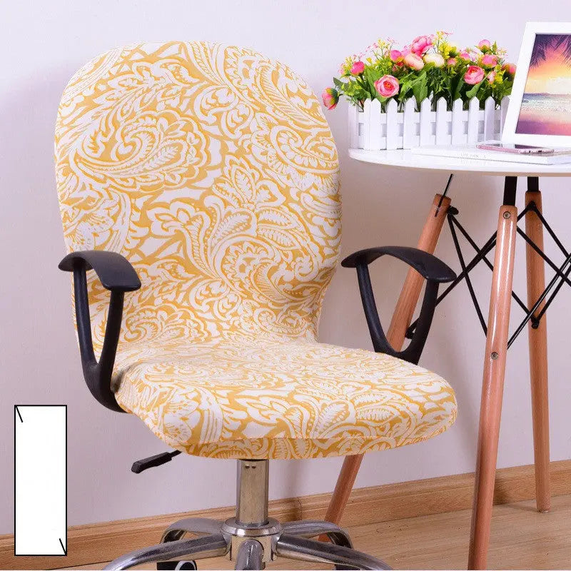 Housse de Chaise Élastique VIOLETTA Golden Jade Mantang-Default