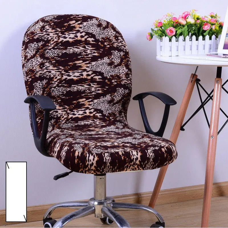 Housse de Chaise Élastique VIOLETTA Leopard Print-Default