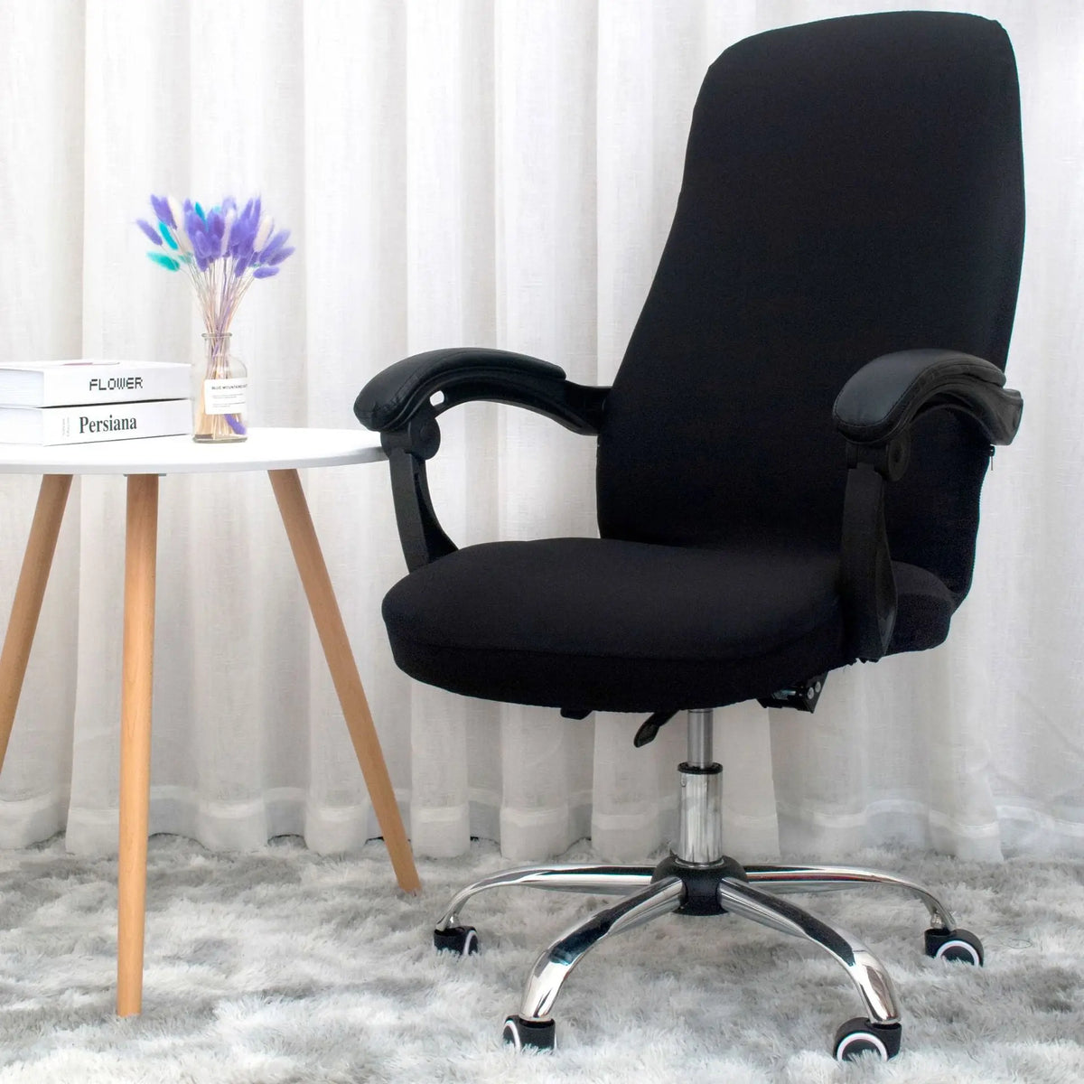 Housse de Chaise Ergonomique LUMINO Black-OneSize