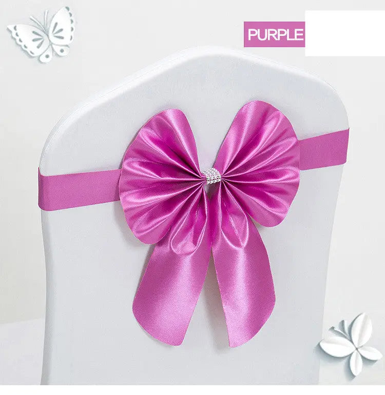 Housse de Chaise Mariage Élégante FLORINA