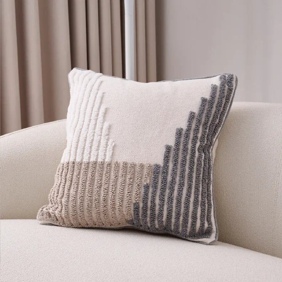 Housse de Coussin Bohème MELODIA Loop Melody-45 X45cm Pillow Cover