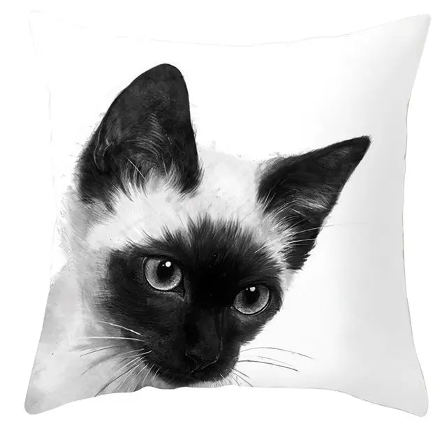 Housse de Coussin Cartoon Animal ANIDECOR DRD9113-45x45cm