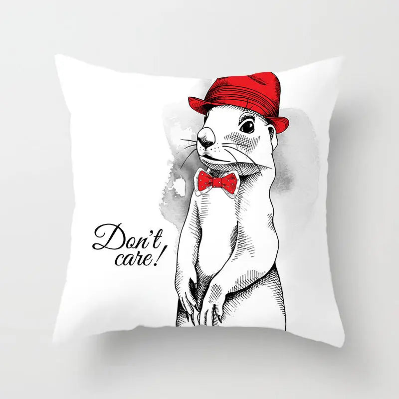 Housse de Coussin Cartoon ZUPIFO Style22-45x45cm
