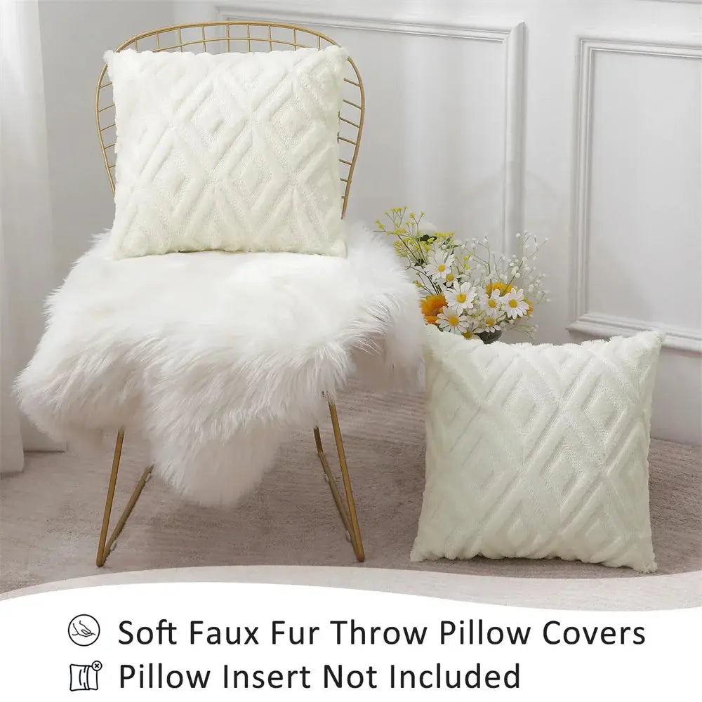 Housse de Coussin Coton Doux OLIVIO Housse de France