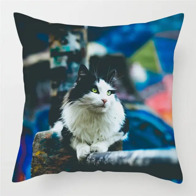 Housse de Coussin Décorative FELINO 5Style