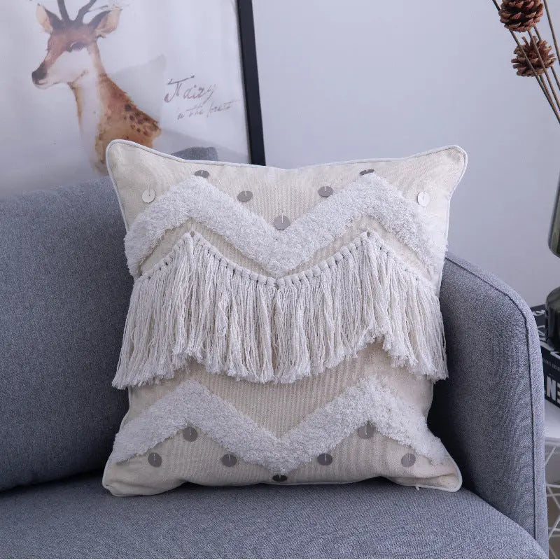 Housse de Coussin Élégante COLETTE B-45x45cm