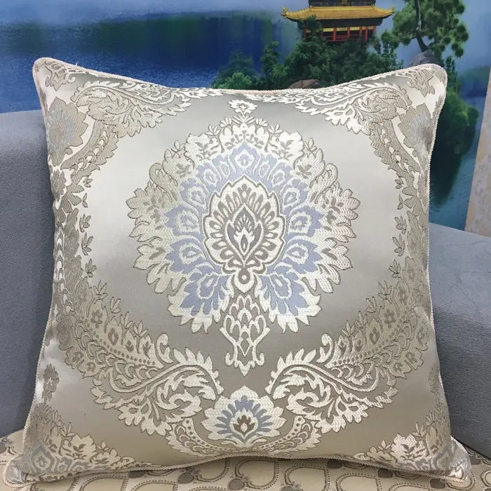 Housse de Coussin Européen Style AXORA Champagne-60X60CM Without Core