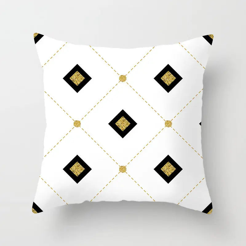 Housse de Coussin Géométrique AURELI 4 Style