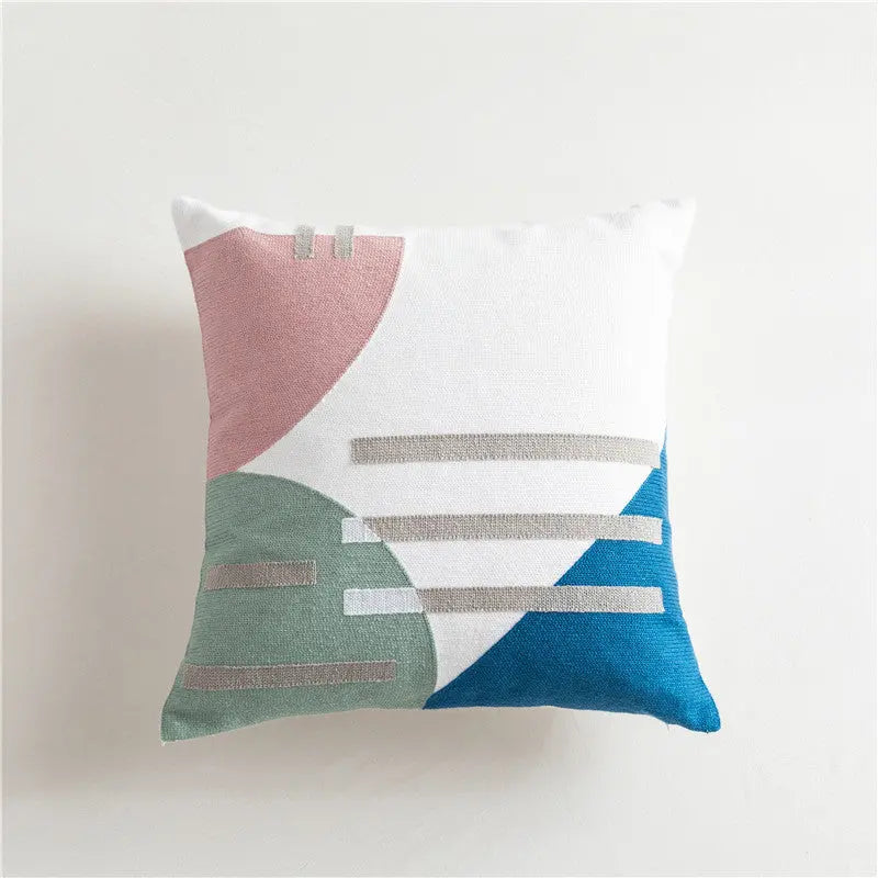 Housse de Coussin Géométrique BAKLU as shown-F-45x45cm