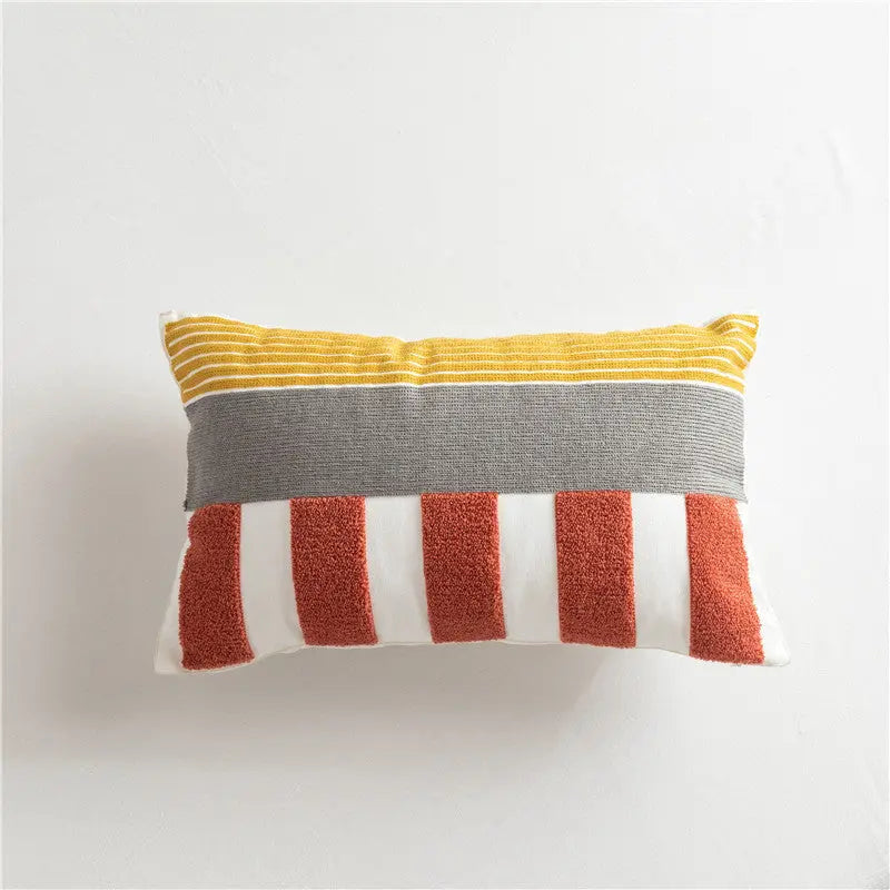 Housse de Coussin Géométrique BAKLU as shown-J-30x50cm