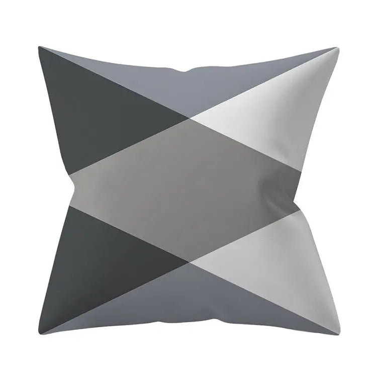 Housse de Coussin Géométrique SILVΞR