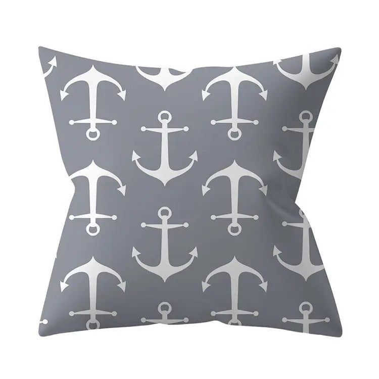 Housse de Coussin Géométrique SILVΞR 13 Style-45x45cm