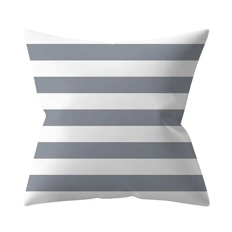 Housse de Coussin Géométrique SILVΞR 25 Style-45x45cm
