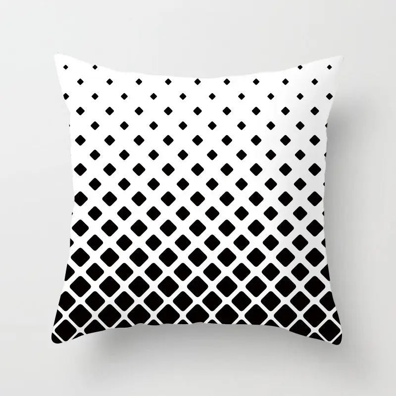 Housse de Coussin Géométrique SUNSKY Style 7-45x45cm