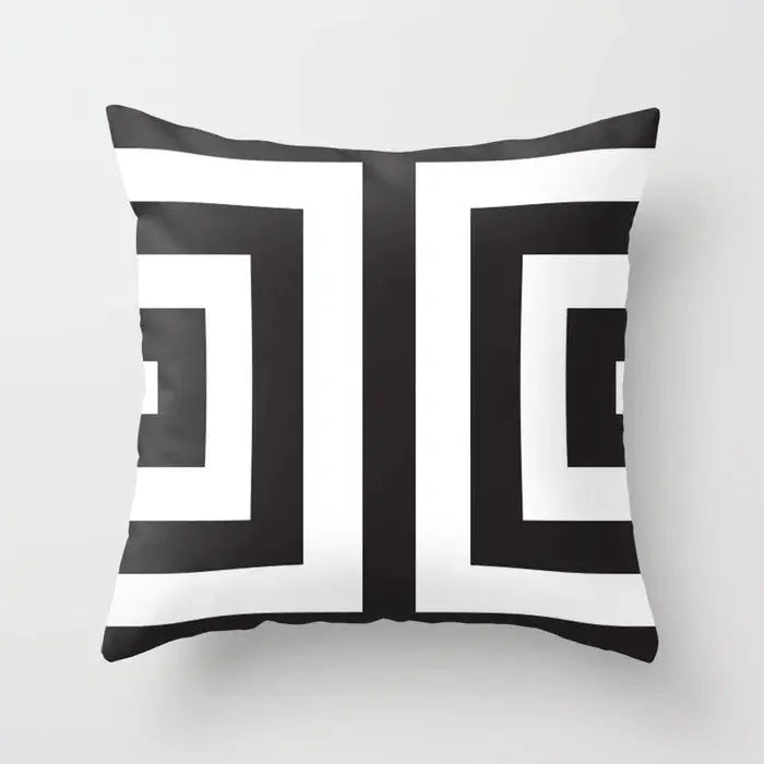 Housse de Coussin Géométrique SUNSKY Style 16-45x45cm