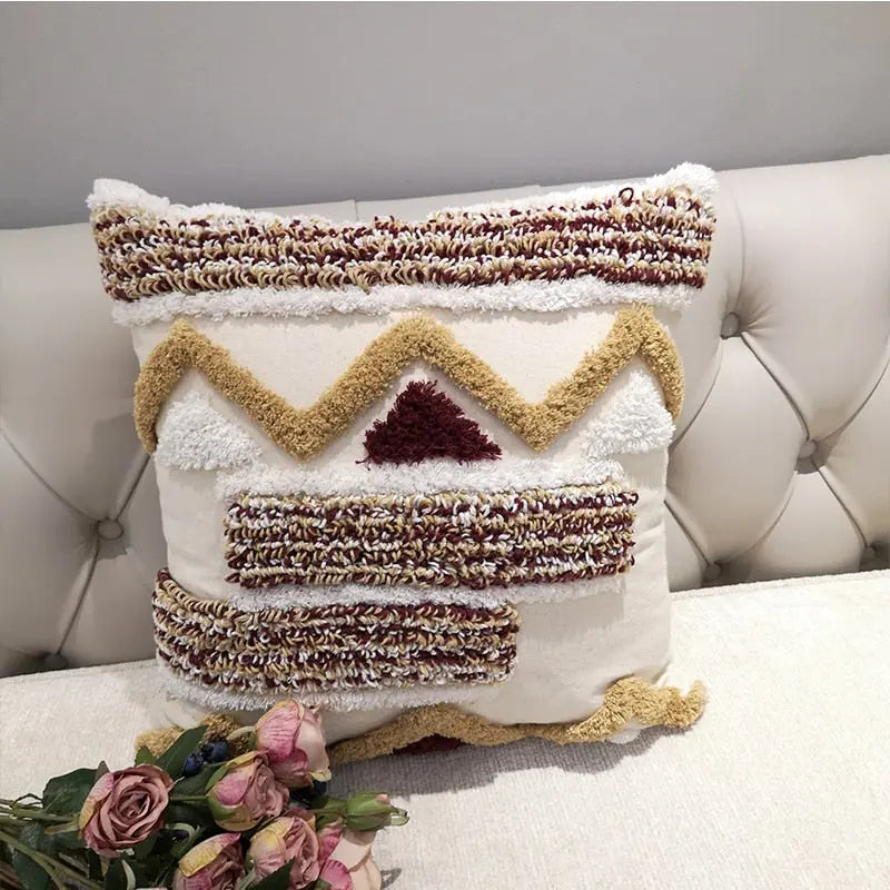 Housse de Coussin Géométrique LINARAQ 1 style