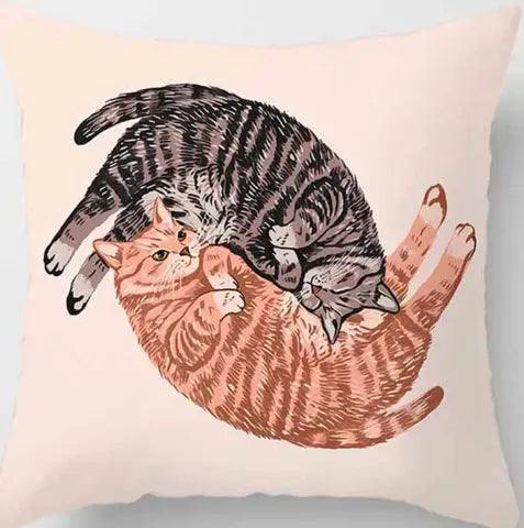 Housse de Coussin Imprimé ZIGRA 45 × 45 Single sided-Cat6