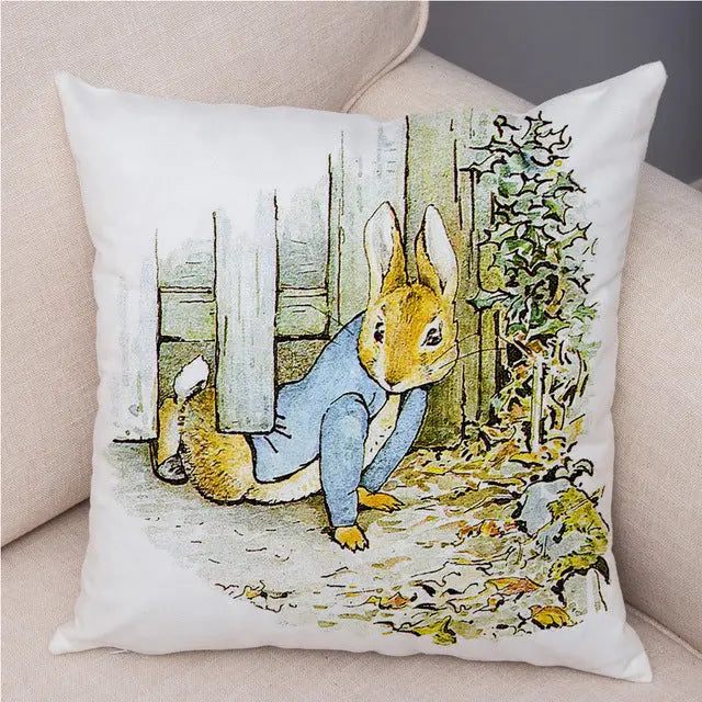 Housse de Coussin Lapin Pascal 19 Colors-45 X45cm Without Pillow