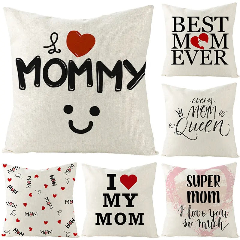 Housse de Coussin Lin Festif FLORIA