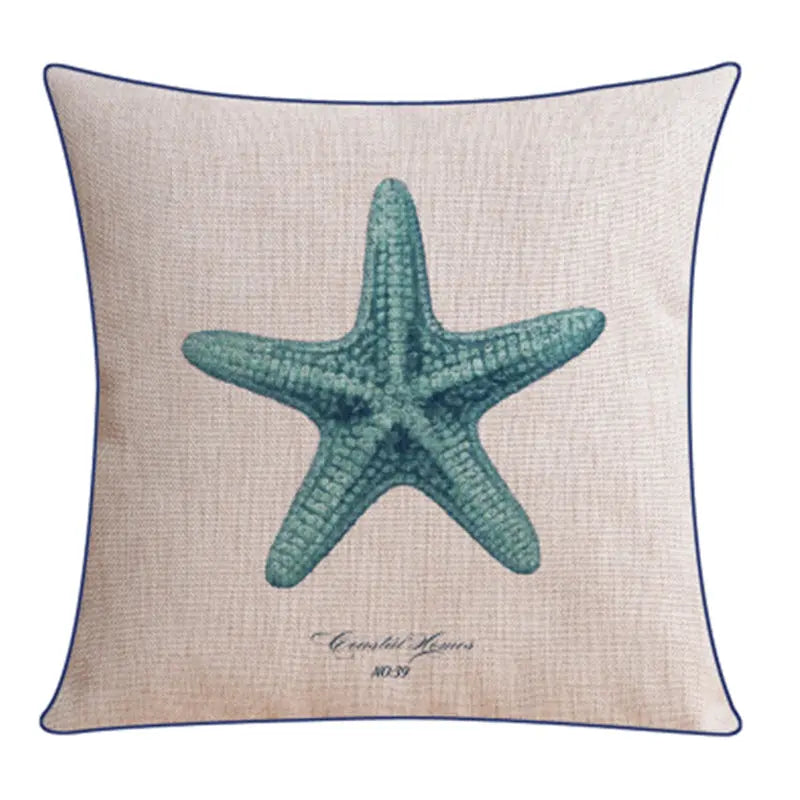 Housse de Coussin Marine ETOILE