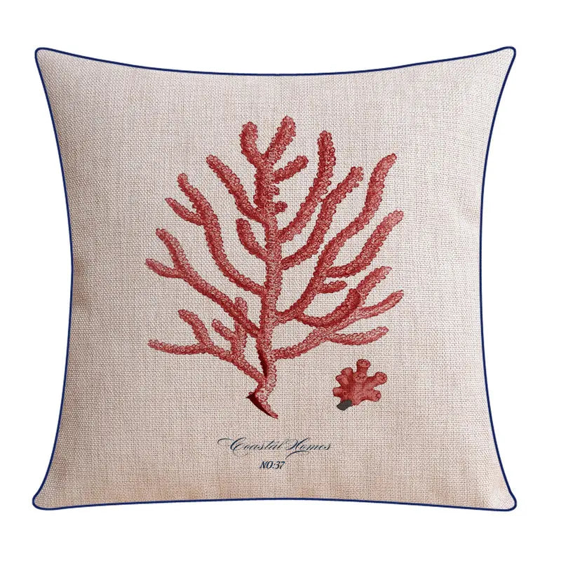 Housse de Coussin Marine ETOILE XH0075-45X45cm Without Core