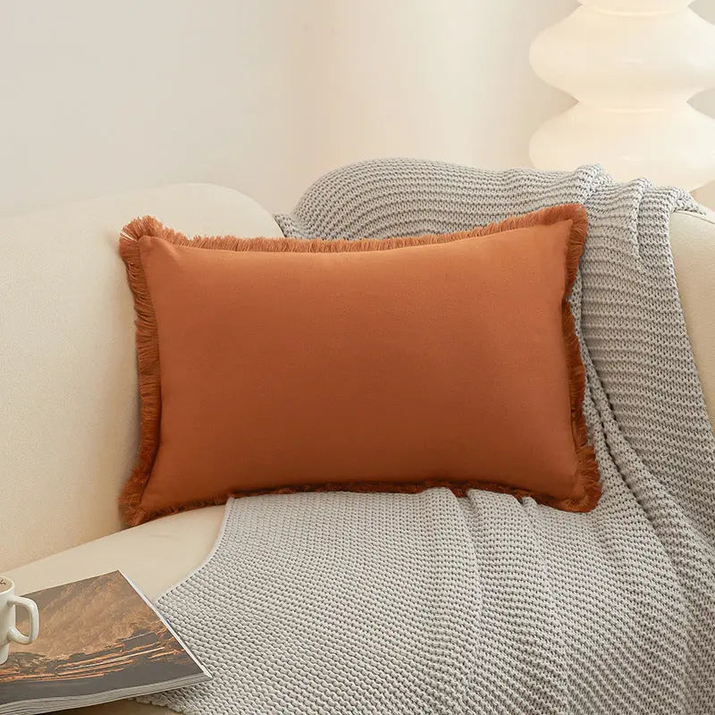 Housse de Coussin Moderne Alora Earthy Orange-30X50cm