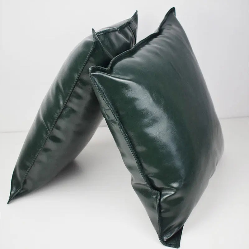 Housse de Coussin Simplicité LUXE Dark Green-40x65cm